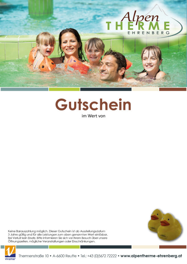 Gutschein Familie