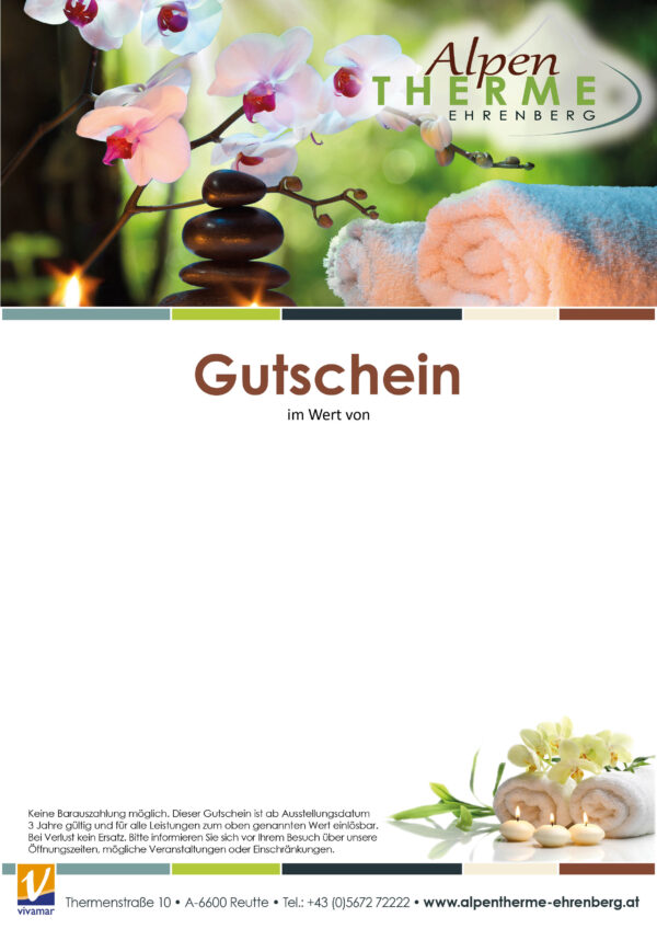 Gutschein Wellness 1