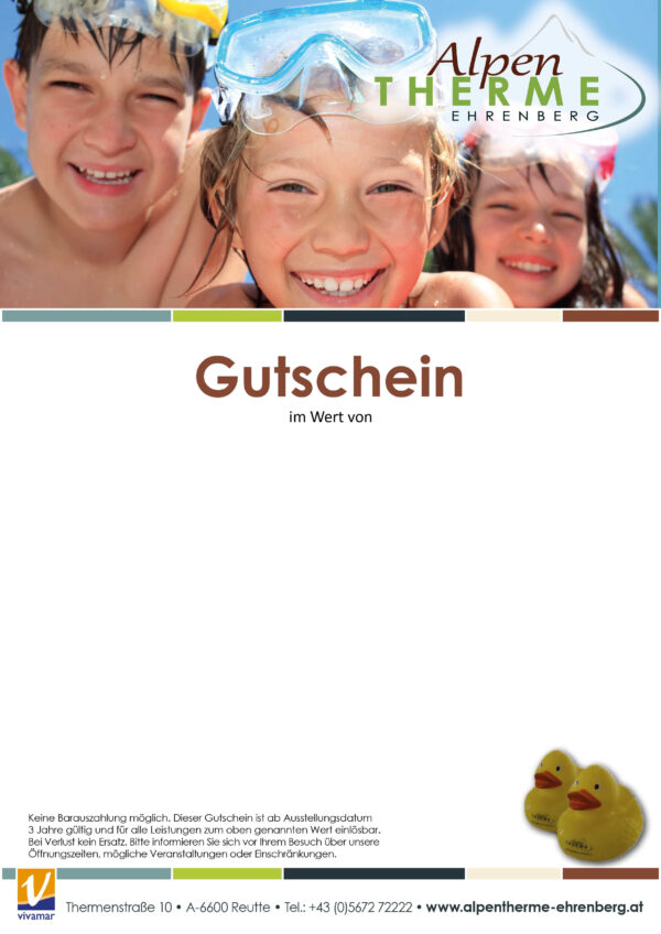 Gutschein Kinder