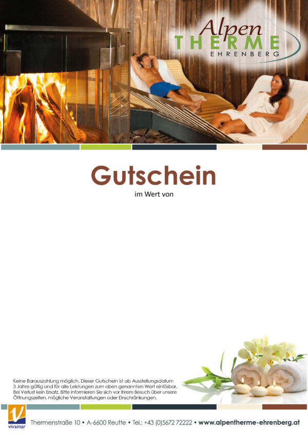 Gutschein Feuersauna